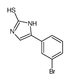 4-(3-Bromo-phenyl)-1,3-dihydro-imidazole-2-thione structure