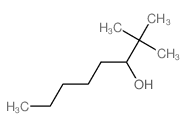 3-Octanol,2,2-dimethyl- Structure