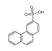 3-Phenanthrenesulfonic acid结构式