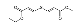 diethyl (E,E)-3,3'-thiobisacrylate结构式