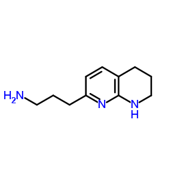 5,6,7,8-TETRAHYDRO-1,8-NAPHTHYRIDIN-2-PROPYLAMINE structure