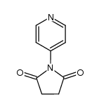 1-(pyridin-4-yl)-pyrrolidin-2,5-dione Structure