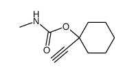 Carbamic acid, methyl-, 1-ethynylcyclohexyl ester (6CI,8CI) Structure