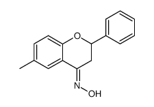 6-methyl-4-oximinoflavan Structure