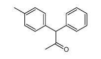 1-(4-methylphenyl)-1-phenylpropan-2-one Structure