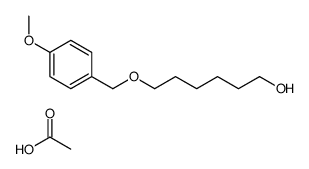 acetic acid,6-[(4-methoxyphenyl)methoxy]hexan-1-ol Structure