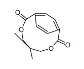 5,5-dimethyl-3,7-dioxabicyclo[7.2.2]trideca-1(11),9,12-triene-2,8-dione Structure