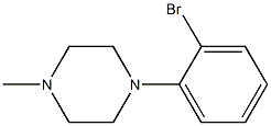 1-(2-bromophenyl)-4-methylpiperazine Structure