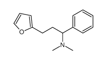 N,N-Dimethyl-α-phenyl-2-furan-1-propanamine结构式