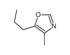 4-methyl-5-propyl-1,3-oxazole结构式