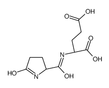 N-(5-Oxo-L-prolyl)-L-glutamic Acid structure