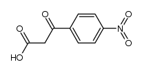 p-nitrobenzoylacetic acid结构式