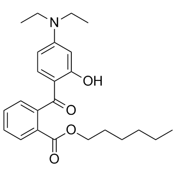 Diethylamino hydroxybenzoyl hexyl benzoate picture