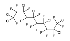 1,1,3,5,7,9,10-heptachloro-1,2,2,3,4,4,5,6,6,7,8,8,9,10,10-pentadecafluorodecane结构式