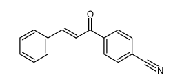 4'-cyanobenzalacetophenone Structure