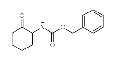 2-N-Cbz-氨基-环己酮结构式