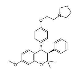 Ormeloxifene Structure