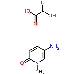 5-氨基-1-甲基-1,2-二氢吡啶-2-草酸酯结构式