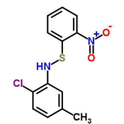 2-Chloro-5-methyl-N-[(2-nitrophenyl)sulfanyl]aniline Structure