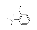 2-Trimethylsilylthioanisol Structure