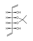 4,5-O-isopropylidene-1,2,7,8-tetradeoxy-allo-octa-1,7-dienitol结构式