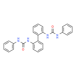 N,N''-2,2'-biphenyldiylbis(N'-phenylurea) structure