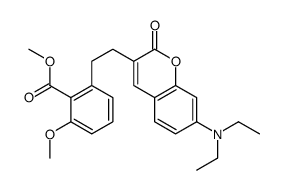 Methyl 2-{2-[7-(diethylamino)-2-oxo-2H-chromen-3-yl]ethyl}-6-meth oxybenzoate图片