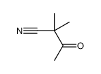 2,2-Dimethyl-3-oxobutanenitrile structure