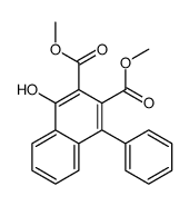 dimethyl 1-hydroxy-4-phenylnaphthalene-2,3-dicarboxylate结构式