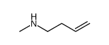 N-methyl-3-butenylamine结构式