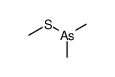 dimethyl methylthioarsine结构式