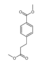 Methyl 3-(4-Methoxycarbonylphenyl)propionate Structure
