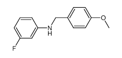 (3-fluoro-phenyl)-(4-methoxy-benzyl)-amine图片