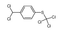 (4-(dichloromethyl)phenyl)(trichloromethyl)sulfane结构式