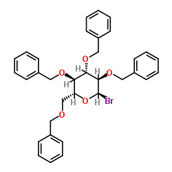 2,3,4,6-Tetra-O-benzyl-alpha-D-glucopyranosyl bromide picture