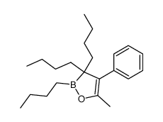 2,3,3-tributyl-5-methyl-4-phenyl-2,3-dihydro-[1,2]oxaborole Structure