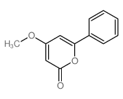 2H-Pyran-2-one,4-methoxy-6-phenyl- Structure