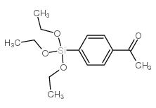 p-(TRIETHOXYSILYL)ACETOPHENONE结构式
