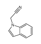2-indol-1-ylacetonitrile Structure