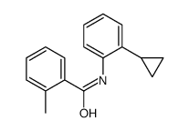 N-(2-Cyclopropylphenyl)-2-methylbenzamide Structure