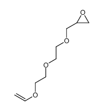 2-[2-(2-ethenoxyethoxy)ethoxymethyl]oxirane结构式