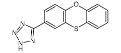 5-phenoxathiin-2-yl-2H-tetrazole结构式