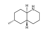 (+/-)-6t-methyl-(4ar,8at)-decahydro-quinoline结构式
