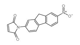 1-(7-nitro-9H-fluoren-2-yl)pyrrole-2,5-dione结构式