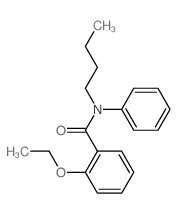 N-butyl-2-ethoxy-N-phenyl-benzamide structure