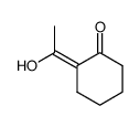 2-[1-Hydroxy-eth-(Z)-ylidene]-cyclohexanone Structure