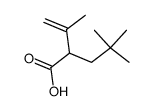 4,4-dimethyl-2-(prop-1-en-2-yl)pentanoic acid结构式