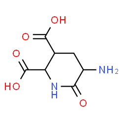 2,3-Piperidinedicarboxylicacid,5-amino-6-oxo-(9CI) Structure