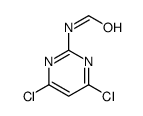 N-(4,6-dichloropyrimidin-2-yl)formamide结构式