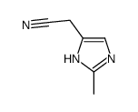 2-(2-Methyl-1H-imidazol-5-yl)acetonitrile picture